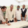 Abinader supervisa obras en Puerto Plata y se reúne con estudiantes
