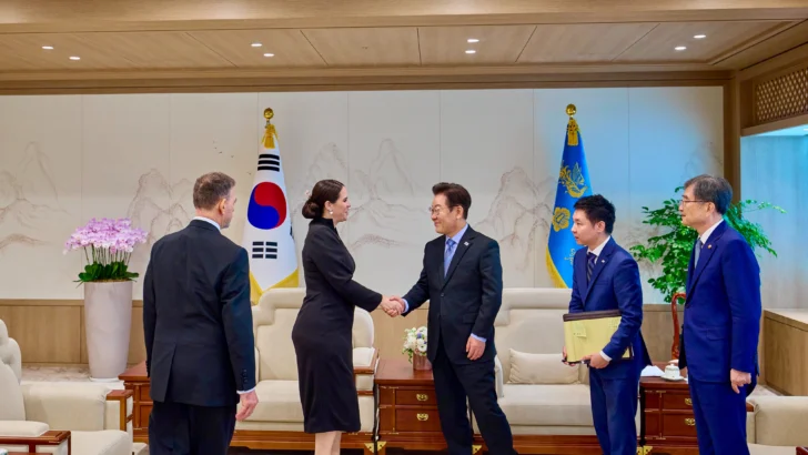 Embajadora Angie Martínez presenta Cartas Credenciales en Corea del Sur