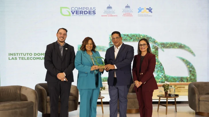 Indotel es reconocido por aplicar Política de Compras Verdes Indotel es reconocido por aplicar Política de Compras Verdes