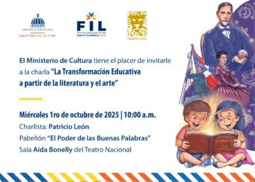 Patricio León ofrecerá charla sobre la transformación educativa a través de la literatura y el arte en la FILSD 2025