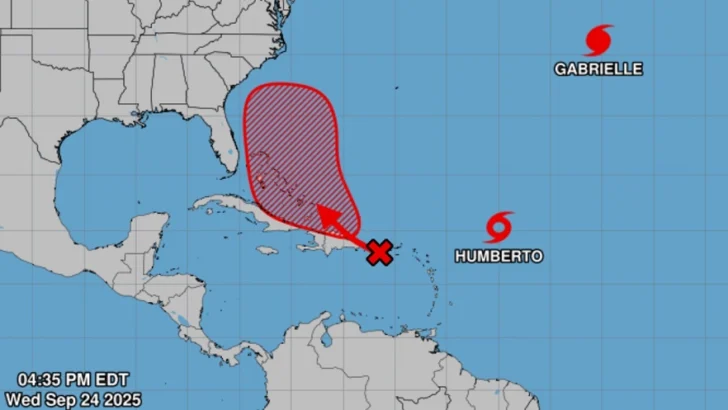 Onda tropical sobre dominicanos, mientras que a Puerto Rico lo amenaza Humberto