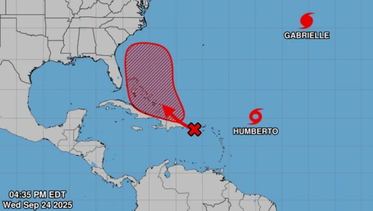 Onda tropical sobre dominicanos, mientras que a Puerto Rico lo amenaza Humberto