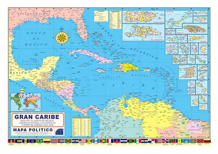Mapa-gel-Gran-Caribe.-Imagen-de-Mapas-Gaar Mapa-gel-Gran-Caribe.-Imagen-de-Mapas-Gaar