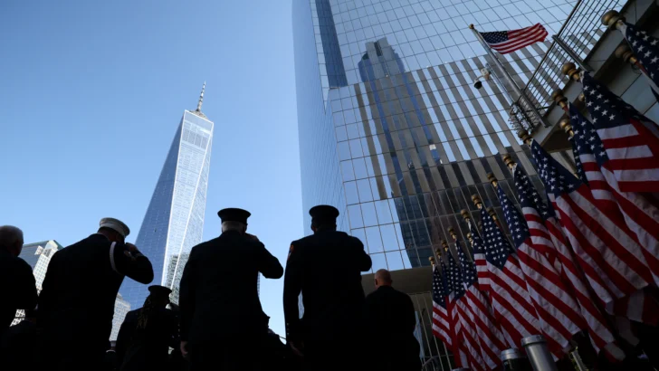 Nueva York recuerda a sus muertos del 11 de septiembre de hace 24 años Nueva York recuerda a sus muertos del 11 de septiembre de hace 24 años