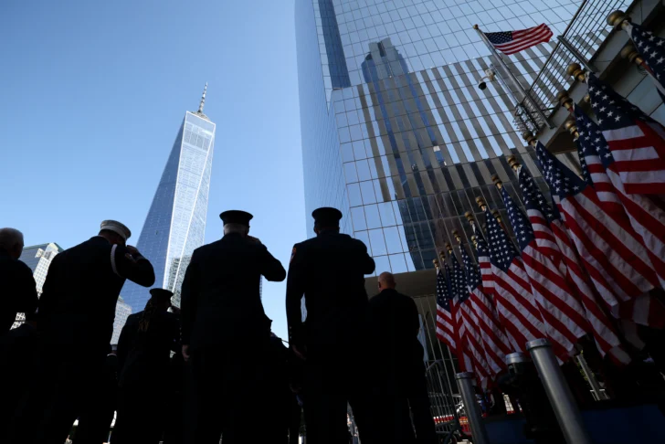 Nueva York recuerda a sus muertos del 11 de septiembre de hace 24 años