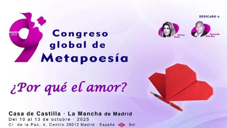 Madrid acoge el IX Congreso Global de Metapoesía, a 35 años del nacimiento del movimiento literario