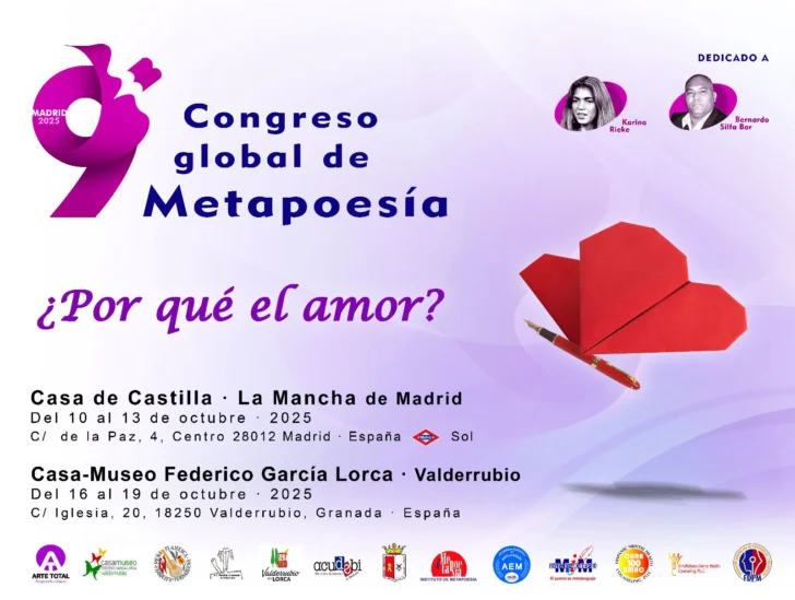 Madrid acoge el IX Congreso Global de Metapoesía, a 35 años del nacimiento del movimiento literario