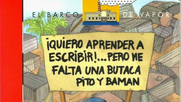 “¡Quiero aprender a escribir! … Pero me falta una butaca.  Pito y Baman”, de Miguel Gregorio Martínez