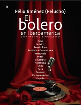  Portada del libro El bolero en Iberoamérica.