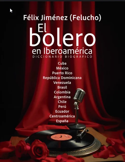  Portada del libro El bolero en Iberoamérica.