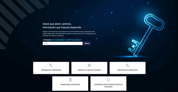 BCIE lanza nueva plataforma de datos abiertos