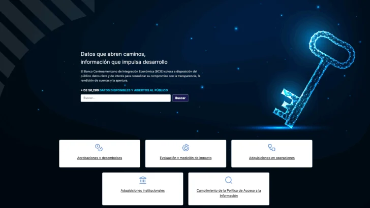 BCIE lanza nueva plataforma de datos abiertos