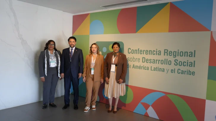 Inversión social equivale al 8.7 % del PIB, informa Gloria Reyes