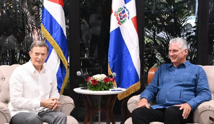 Cuba expresa a República Dominicana su deseo de ampliar relaciones