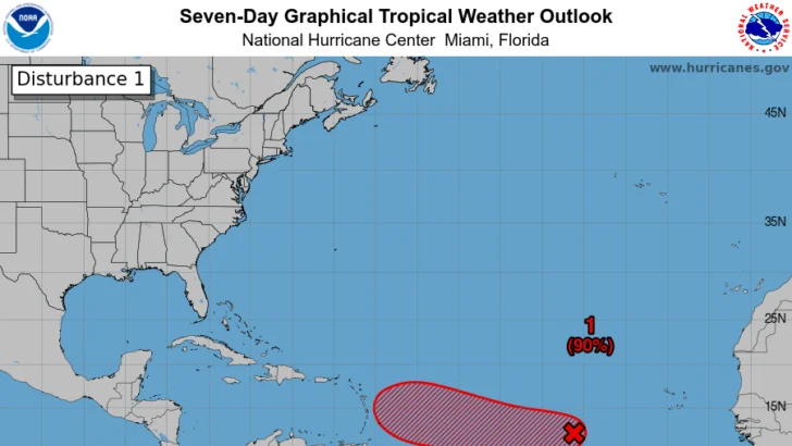 Vigilan sistema sobre el Atlántico con posibilidad de convertirse en ciclón tropical Vigilan sistema sobre el Atlántico con posibilidad de convertirse en ciclón tropical