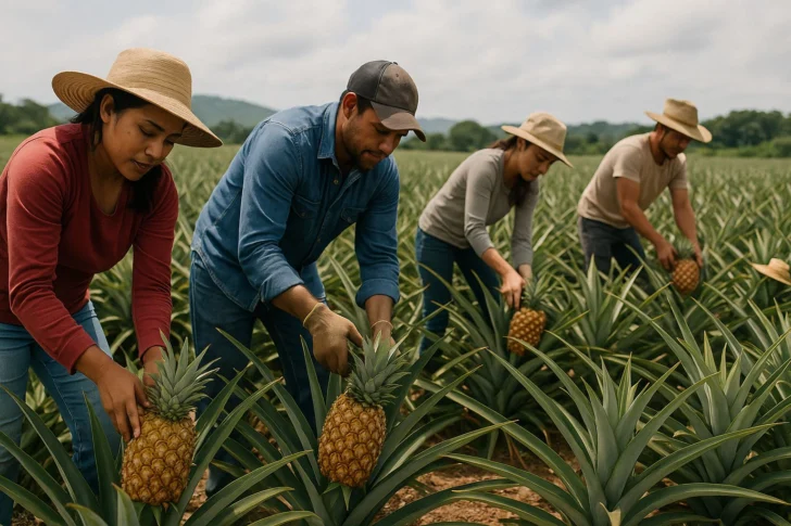 Plantean hoja de ruta para duplicar exportaciones de piña hacia 2036 Plantean hoja de ruta para duplicar exportaciones de piña hacia 2036