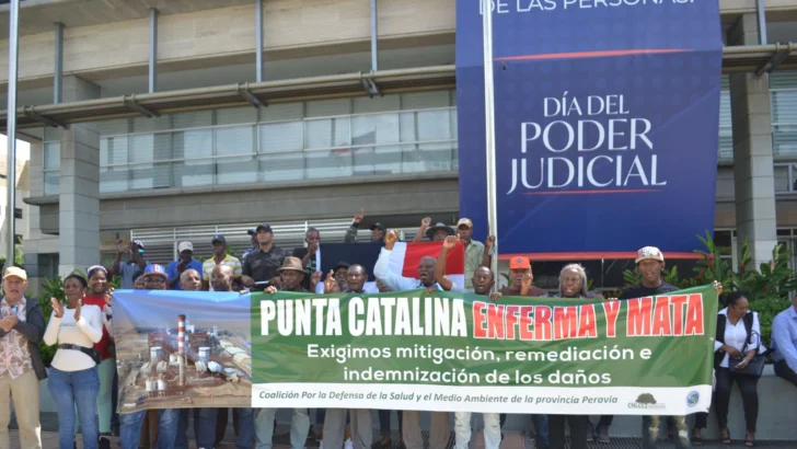 Cientos se querellan contra expresidente, dos ministros y empresas constructoras de Punta Catalina