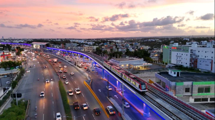 Opret realiza prueba dinámica con iluminación en Línea 2C del Metro de Santo Domingo