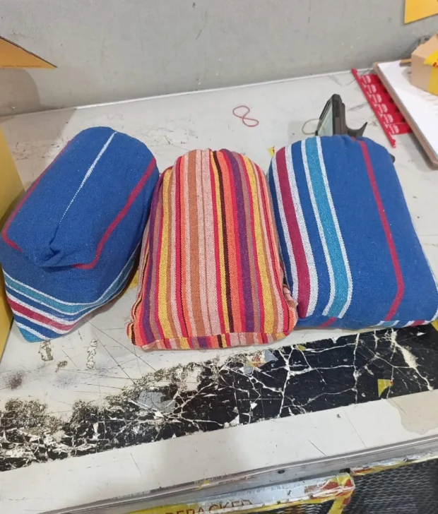 DNCD frustra envío de nueve hamacas de tela impregnadas con presunta cocaína