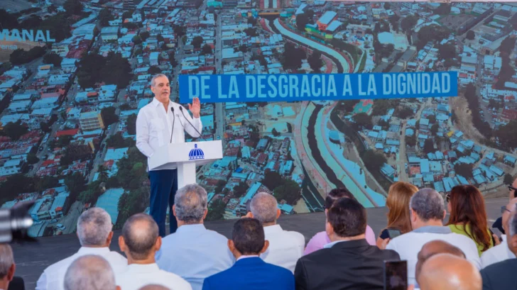 Abinader presenta avances del saneamiento del Arroyo Gurabo: inversión supera los RD$ 3,265 millones