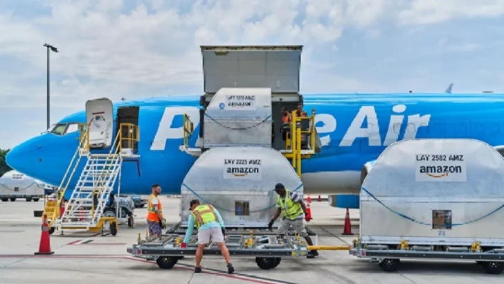 Amazon Air llega a RD con siete vuelos semanales y 770 toneladas de capacidad
