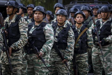  Militares venezolanos durante el 