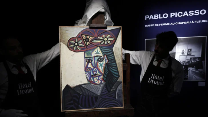 Un retrato de Picasso de Dora Maar 'desconocido' sale a la luz en París