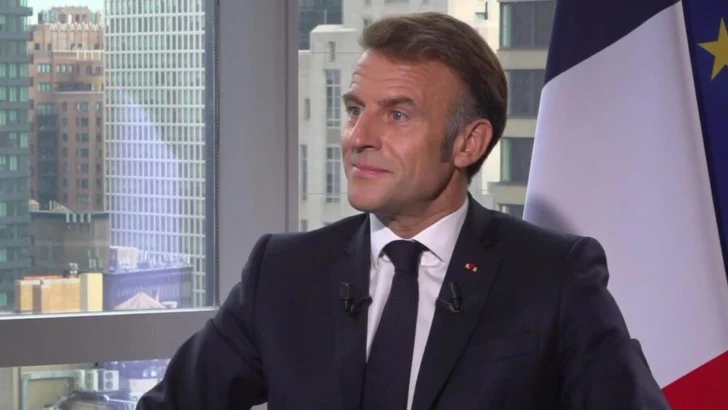 Macron confía en apoyo de Trump a Ucrania e insiste en que ofensiva en Gaza es un fracaso