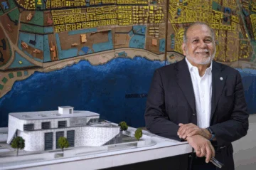  Omar Rancier, decano de la Facultad de Arquitectura de la UNPHU. (MATÍAS BONCOSKY / DIARIO LIBRE)
