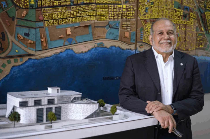  Omar Rancier, decano de la Facultad de Arquitectura de la UNPHU. (MATÍAS BONCOSKY / DIARIO LIBRE)
