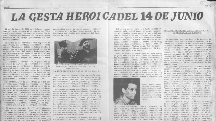 La gesta heroica del 14 de Junio La gesta heroica del 14 de Junio