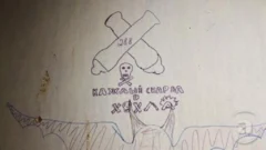 ¿Qué dicen los grafitis de los soldados rusos en Ucrania?