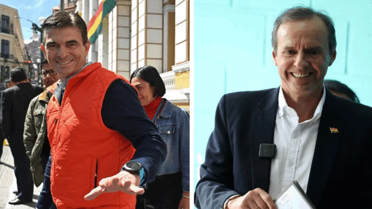 Quiénes son Rodrigo Paz y Tuto Quiroga, los aspirantes a presidente de Bolivia (y por quién se decantará el voto de izquierda tras casi 20 años en el poder)
