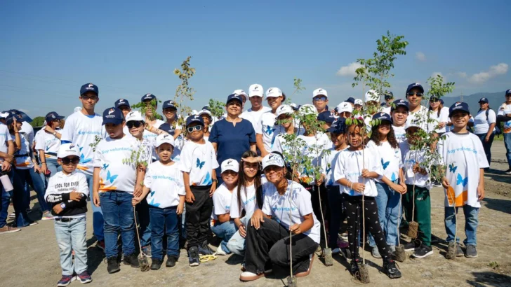 Voluntariado Banreservas siembra 1,500 caobas criollas en Navarrete Voluntariado Banreservas siembra 1,500 caobas criollas en Navarrete