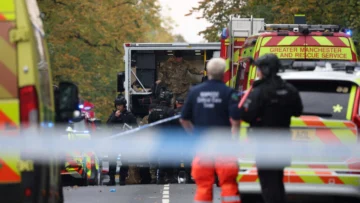 Policía de Mánchester califica de incidente terrorista el ataque en una sinagoga que dejó tres muertos