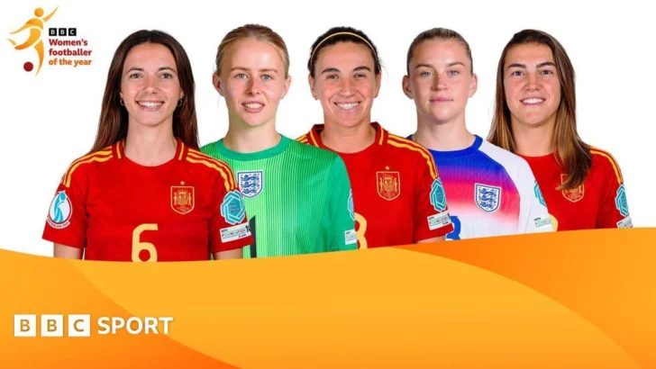 ¿Cuál es la mejor? Vota por la futbolista del año 2025 de la BBC