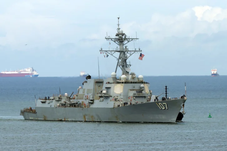 Llega a Trinidad y Tobago un destructor de EEUU para llevar a cabo ejercicios militares
