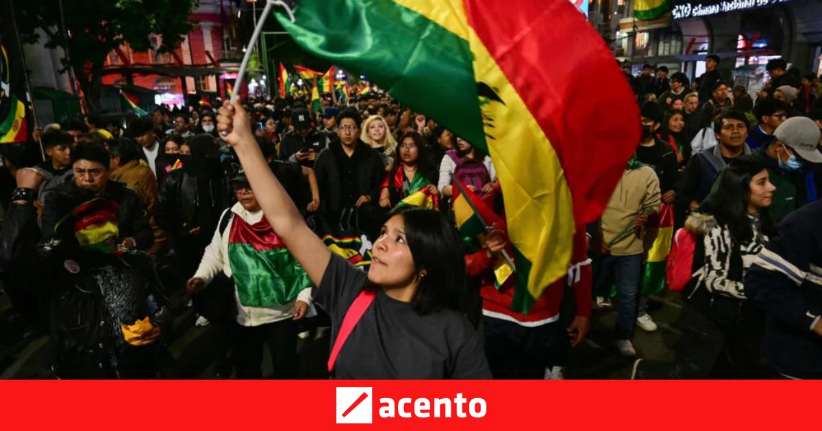Protestas en la capital de Bolivia tras la elección de Rodrigo Paz como ...