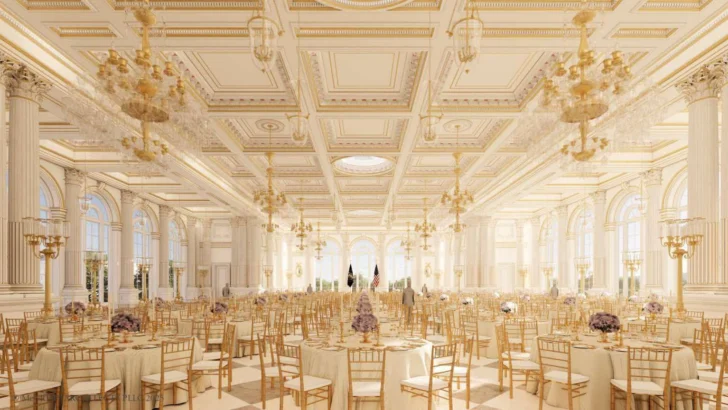 Quién paga el salón de baile que Trump está construyendo y por el que ha empezado a demoler parte de la Casa Blanca