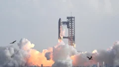 Nueva prueba exitosa del cohete Starship, pieza central en la próxima misión lunar de la NASA