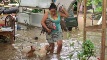 Las imágenes de la devastación causada por la doble tormenta que dejó al menos 66 muertos y decenas de desaparecidos en México