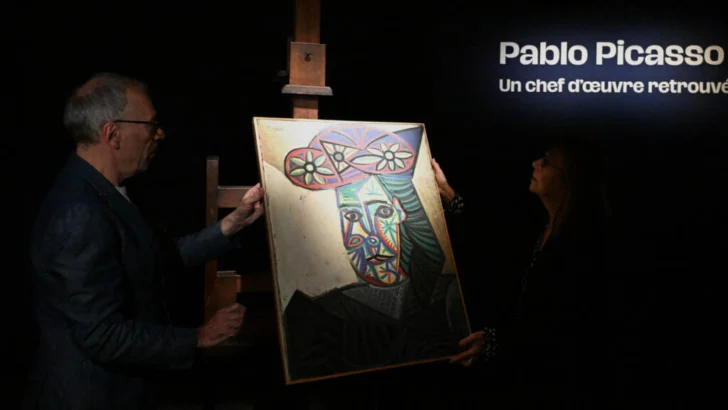 Busto de mujer con sombrero de flores: un raro cuadro de Picasso, vendido por 32 millones de euros