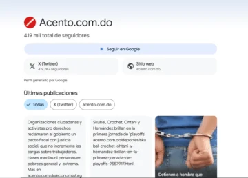 Así puedes ver las principales noticias de Acento con Google Discover