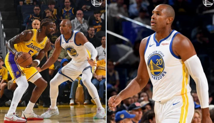Los Warriors doblegan a Lakers en el debut de Al Horford