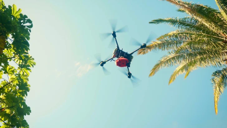 Dron de emergencia de CrecerLab responde con éxito en evento masivo en el Jardín Botánico
