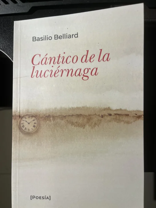 Basilio Belliard presenta su más reciente poemario 'Cántico de la luciérnaga'