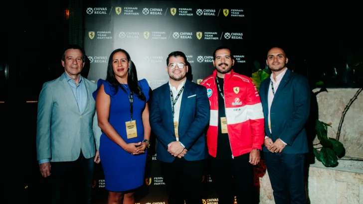 Chivas Regal y Scuderia Ferrari presentan en República Dominicana su alianza global con actividades de Fórmula 1