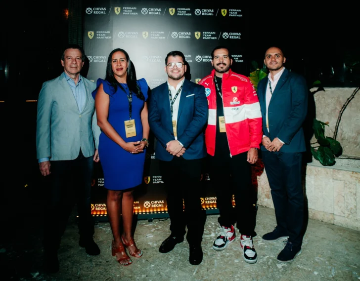 Chivas Regal y Scuderia Ferrari presentan en República Dominicana su alianza global con actividades de Fórmula 1