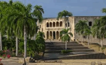  El Palacio Virreinal de Diego Colón, en la zona colonial de la ciudad de Santo Domingo.