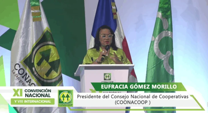 “Cooperativismo es fuerza esencial para desarrollo justo, inclusivo y sostenible', sostiene Eufracia Gómez